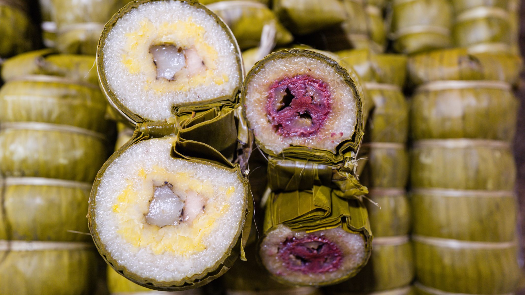 1 khoanh bánh tét bao nhiêu calo?