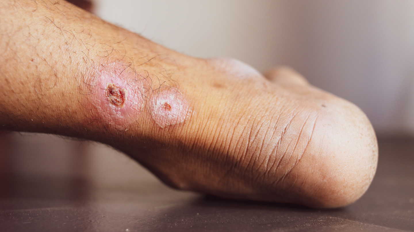 Khi người bệnh nằm lâu và ít cử động, da dễ bị tỳ đè gây lở loét, nhiễm trùng