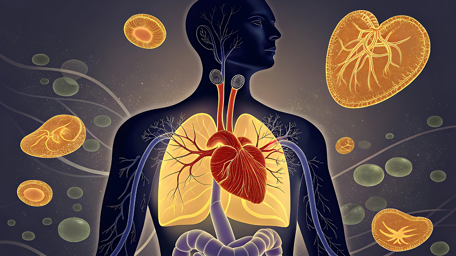 Hormone từ tuyến nội tiết được đưa đến cơ quan đích để điều hòa chức năng như tăng trưởng