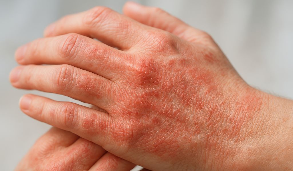 Viêm da cơ địa ở tay là một dạng bệnh chàm mạn tính