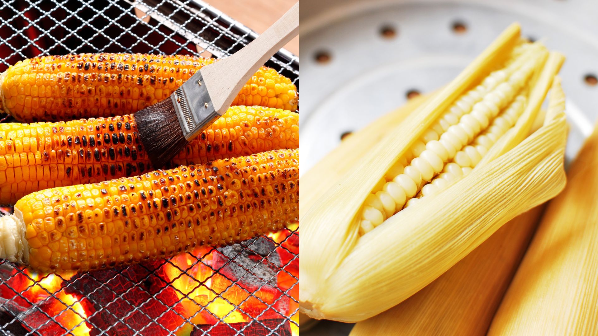 Ngô nếp luộc ít calo và giữ nguyên dinh dưỡng hơn so với ngô nếp nướng