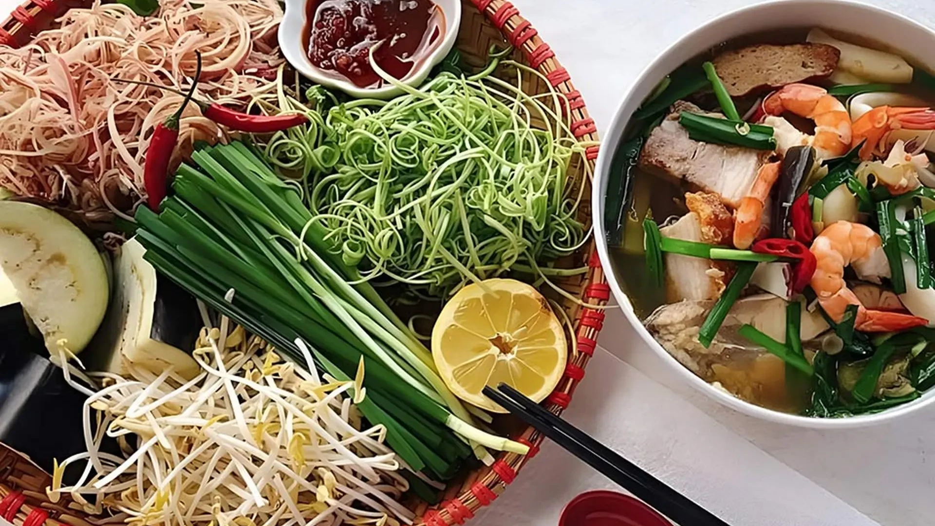 Rau, giá, đậu hoặc các loại rau ăn kèm có thể cung cấp thêm chất xơ