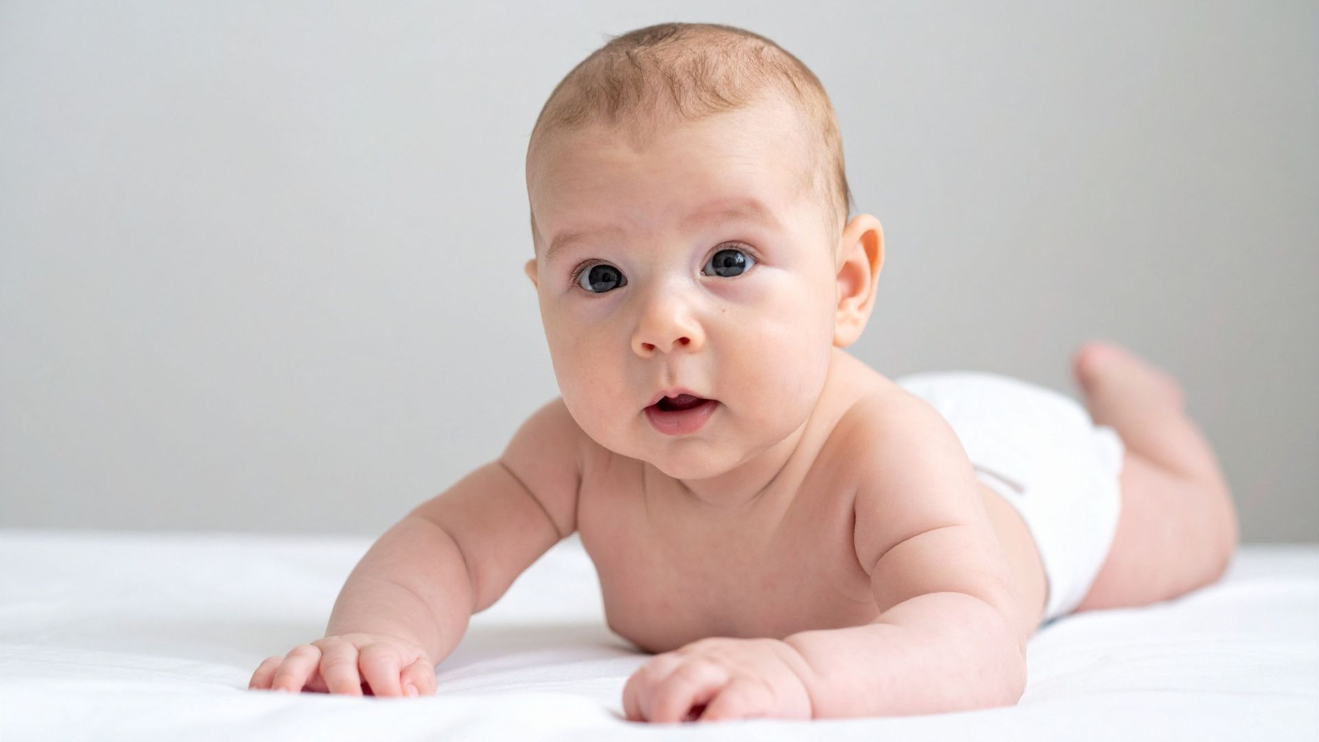 Mẹ nên sử dụng bỉm quần cho trẻ bắt đầu đạp mạnh hoặc khó nằm yên