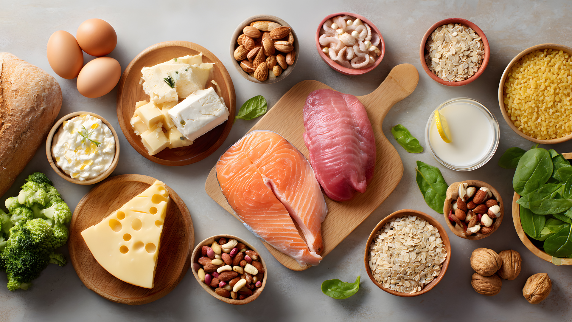 Khẩu phần ăn giàu protein giúp phòng ngừa suy kiệt khi điều trị bệnh