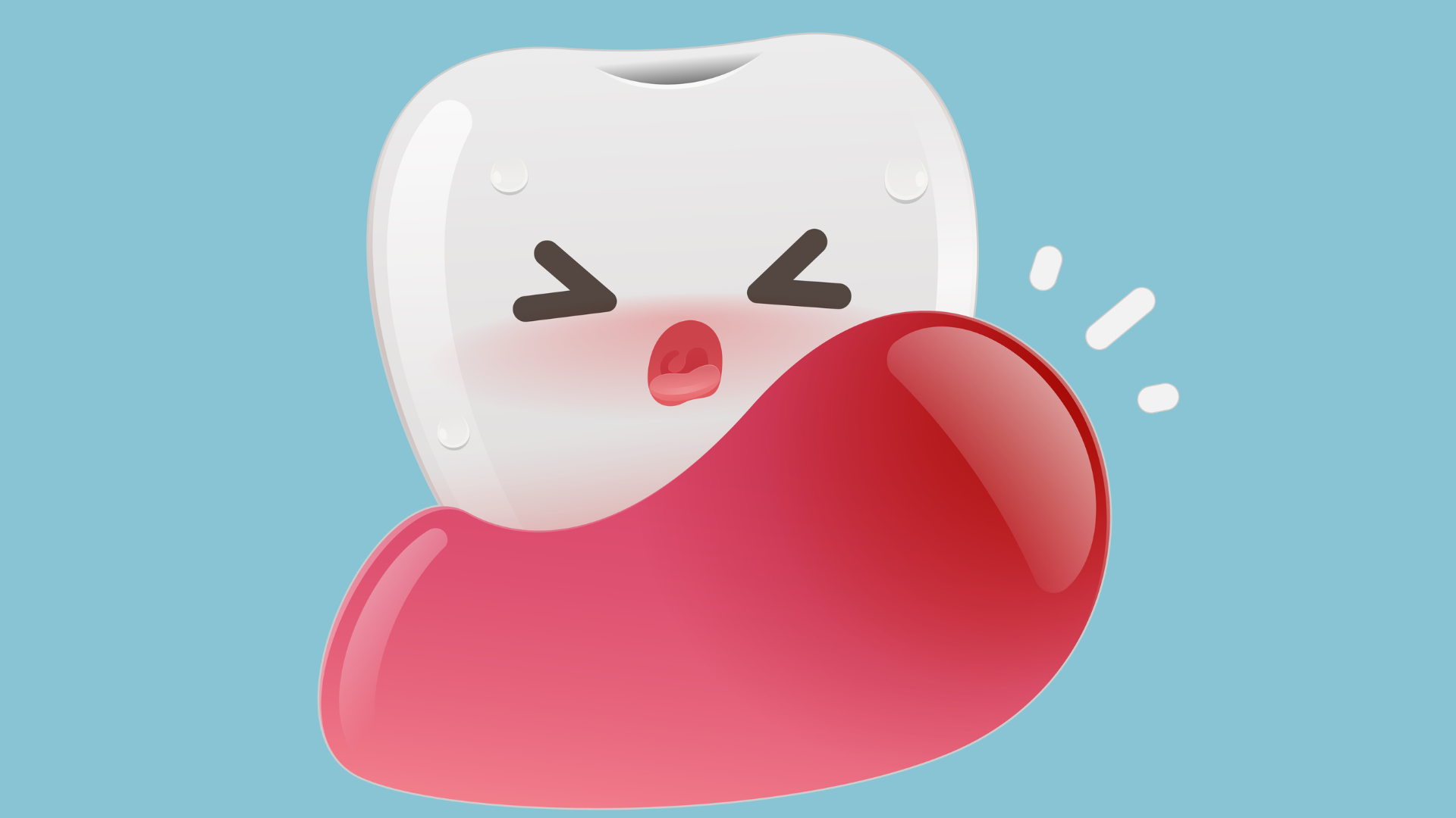 Các bệnh lý về răng miệng như viêm nướu, viêm quanh răng làm tăng nguy cơ mắc u nang dưới lưỡi