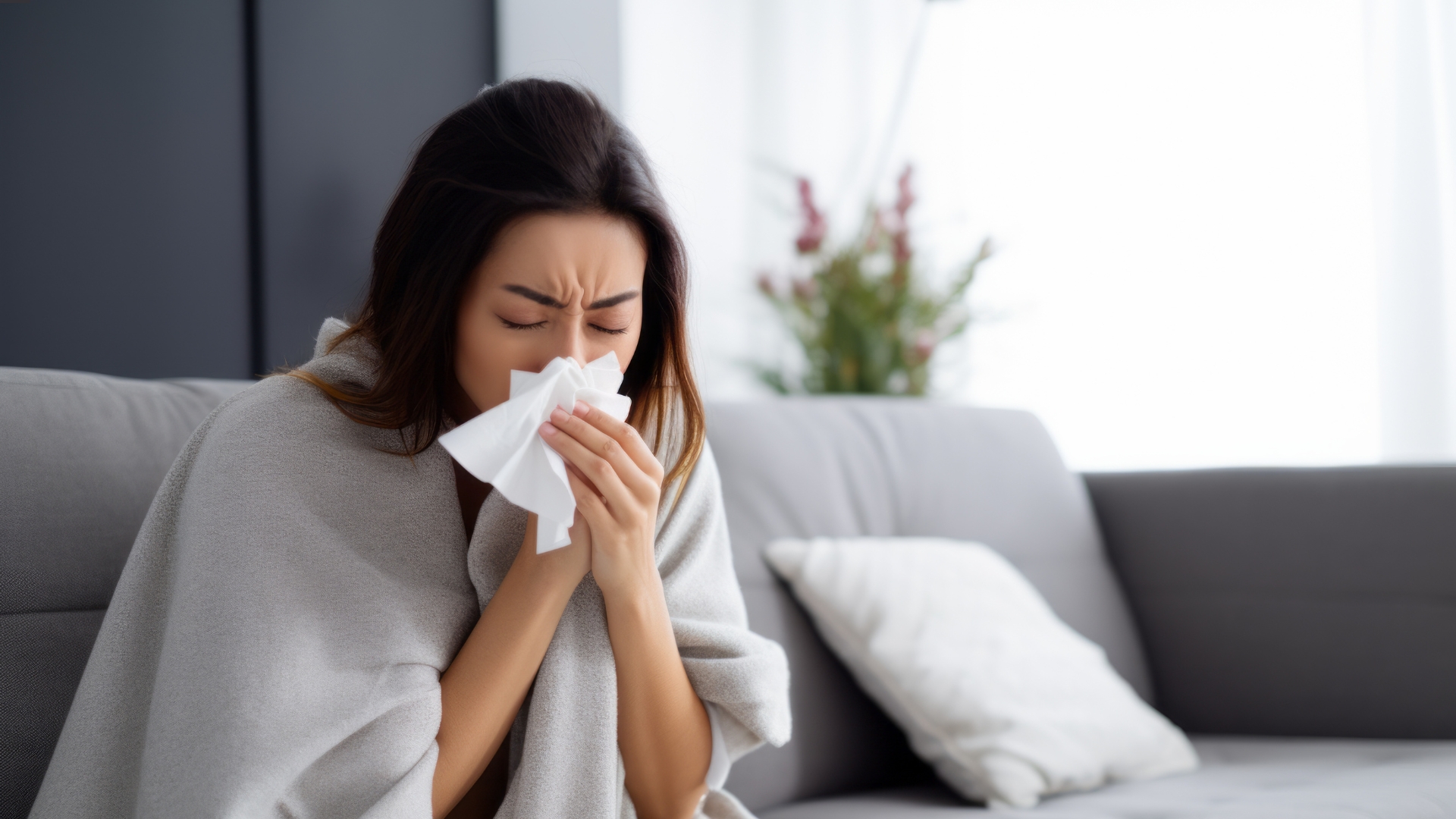 Chảy nước mũi có thể là dấu hiệu của viêm mũi dị ứng