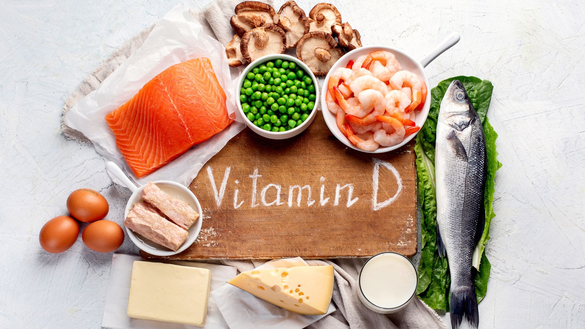 Vitamin D giúp cơ thể hấp thu canxi tốt hơn