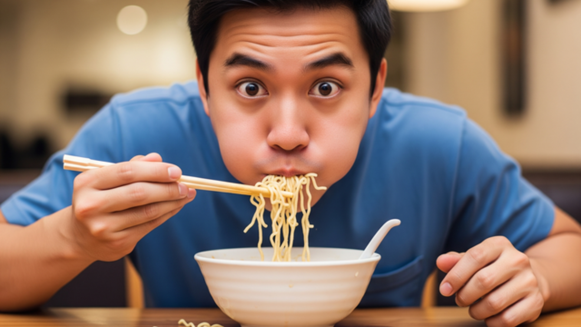 Ăn quá nhanh hoặc nuốt không khí có thể làm cơ hoành bị kích thích, dẫn đến nấc cụt ngắn hạn