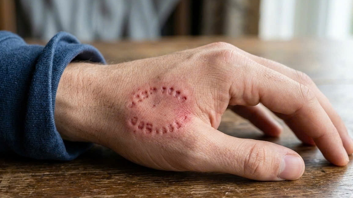 Rửa sạch vết thương khi bị người cắn