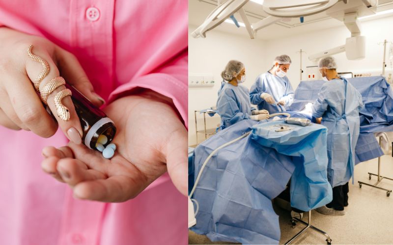 Rong kinh máu đen có thể điều trị bằng thuốc hoặc phẫu thuật tùy vào nguyên nhân bệnh