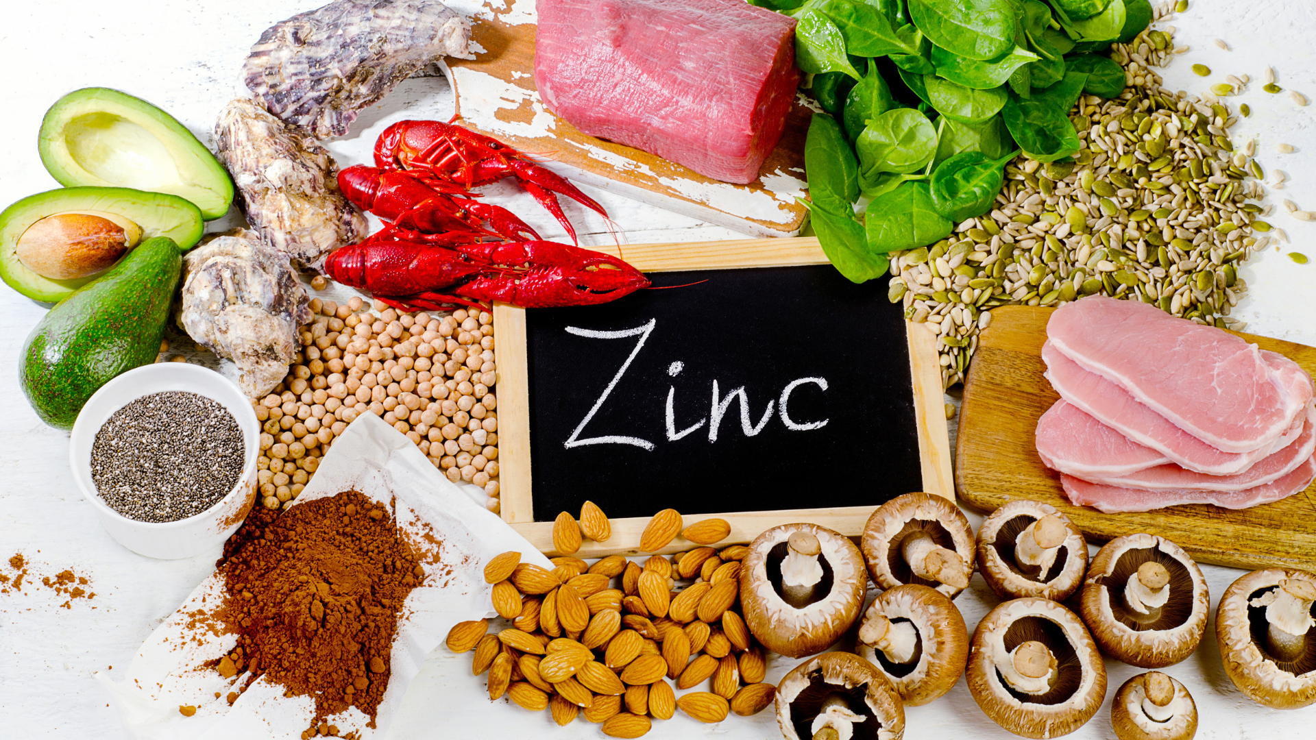 Kẽm giúp chống viêm và tăng cường sức khỏe cho da và móng