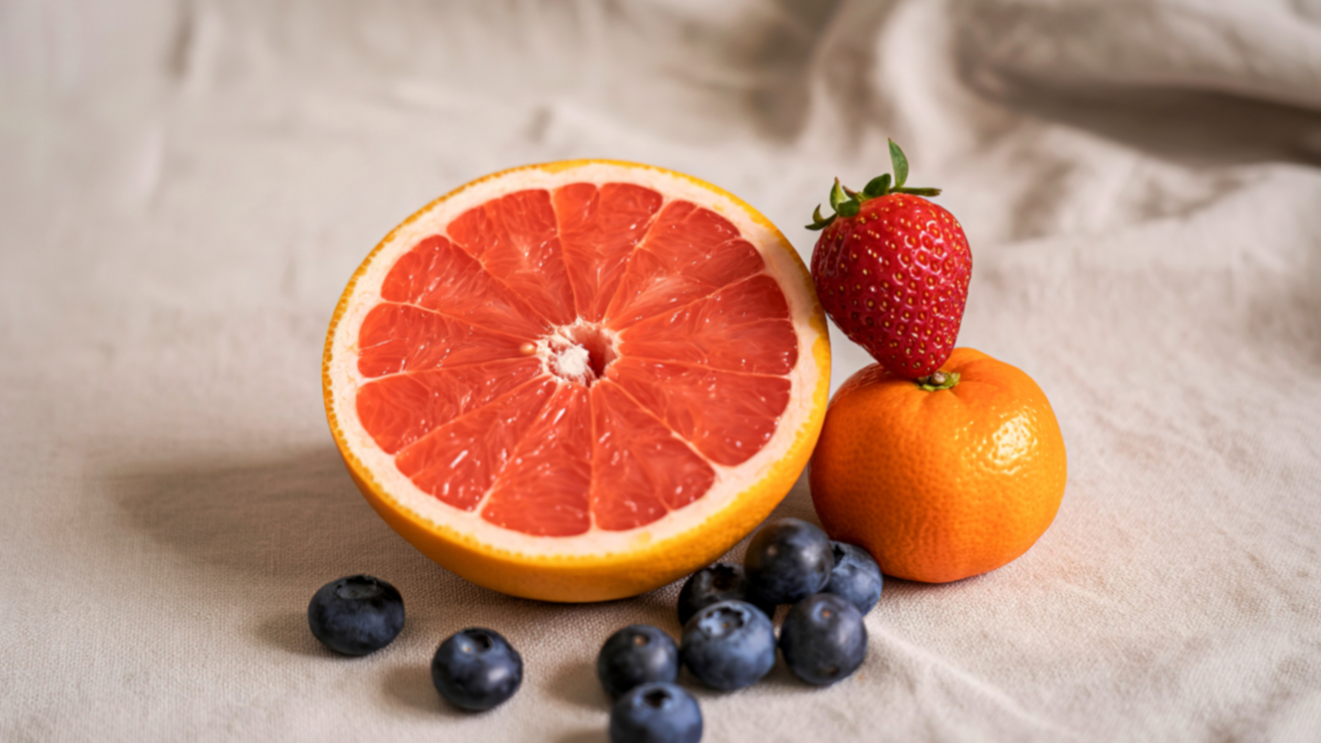 Việt quất, cam và dâu tây chứa hàm lượng chất chống oxy hóa cao, giúp giảm stress oxy hóa trong não