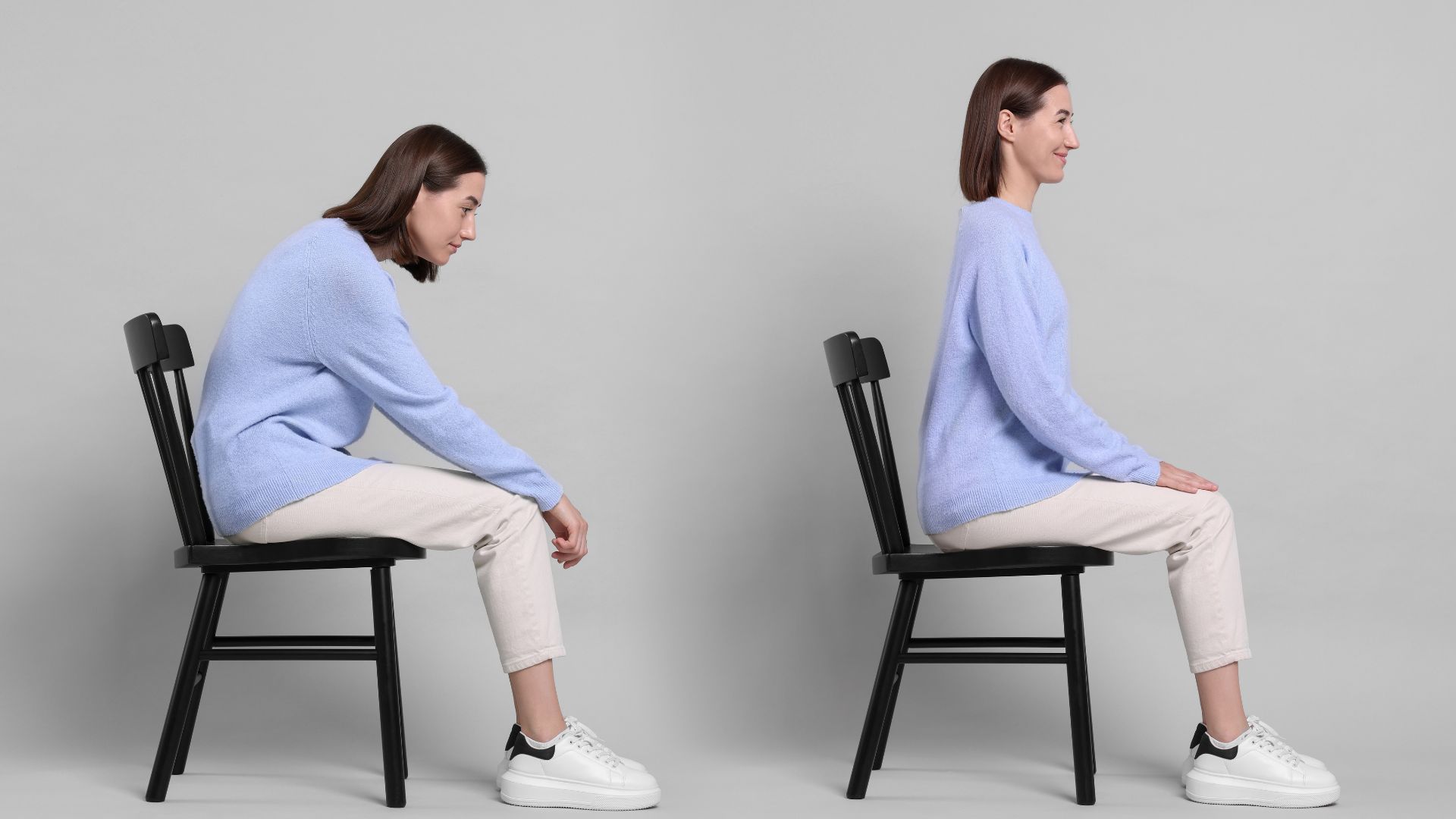 Giữ tư thế đúng giúp hạn chế tình trạng đau lưng