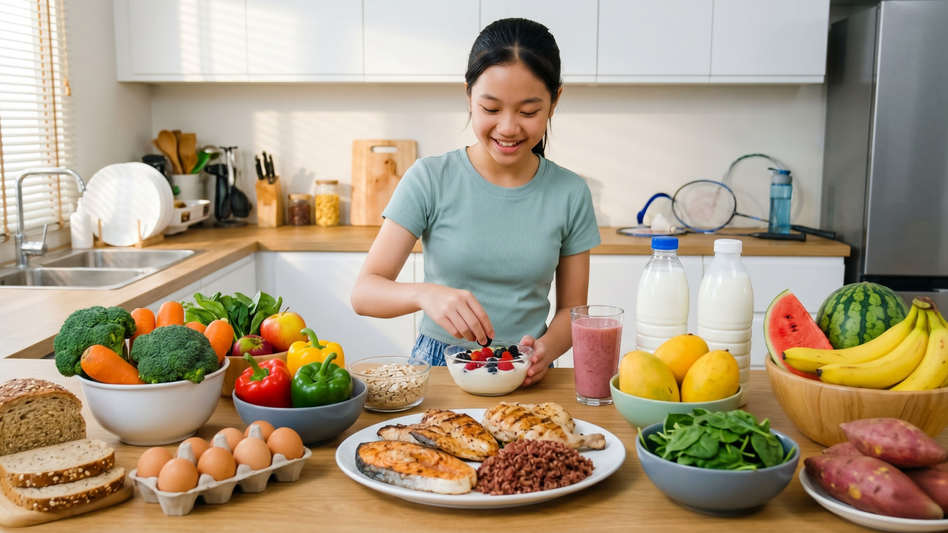 Lưu ý quan trọng khi xây dựng chế độ ăn tuổi dậy thì