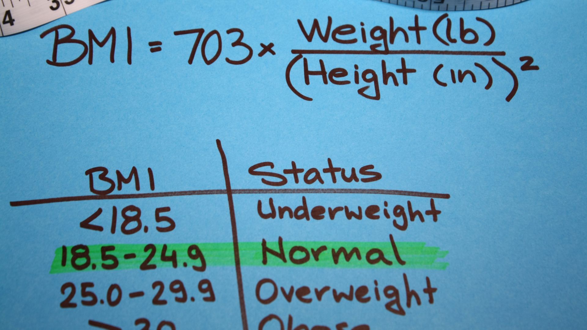 Công thức tính BMI này áp dụng thống nhất cho cả nam và nữ trưởng thành