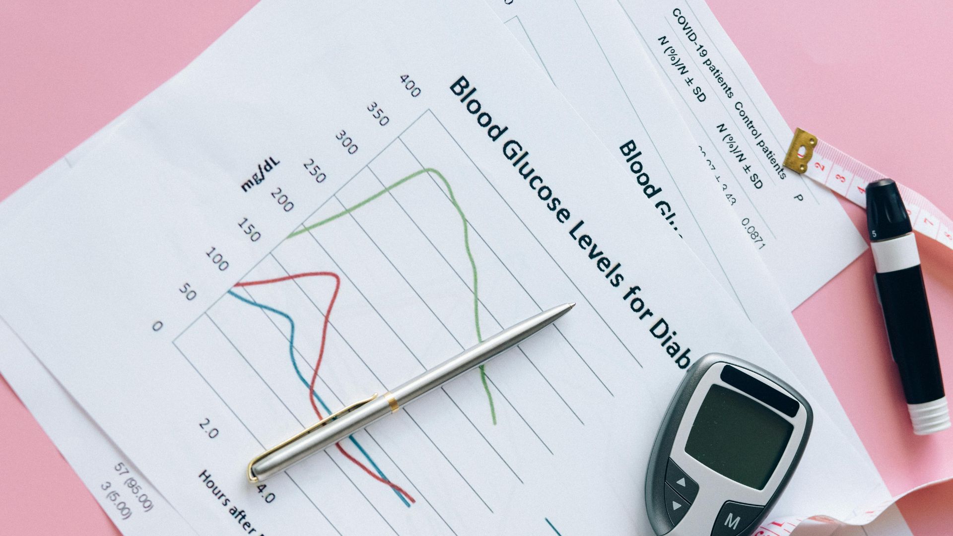 Biểu đồ minh họa sự thay đổi năng lượng trong máu sau bữa ăn ở người khỏe mạnh