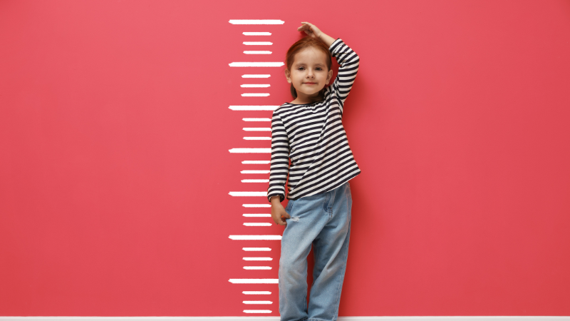 Sự thay đổi chiều cao và vóc dáng nữ theo từng giai đoạn phát triển