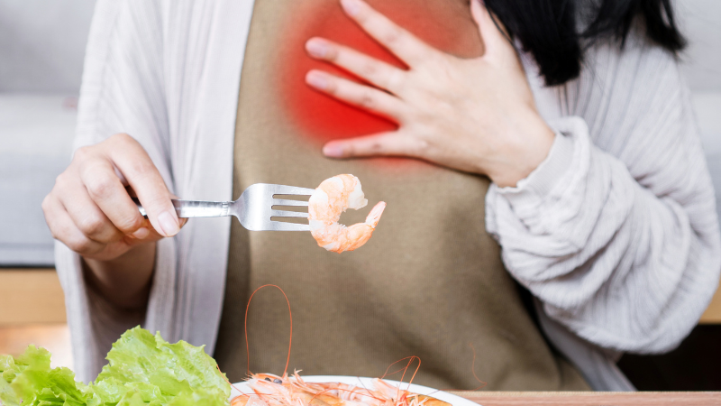 Dị ứng tôm có nguy hiểm không? Triệu chứng và cách trị dị ứng tôm 2