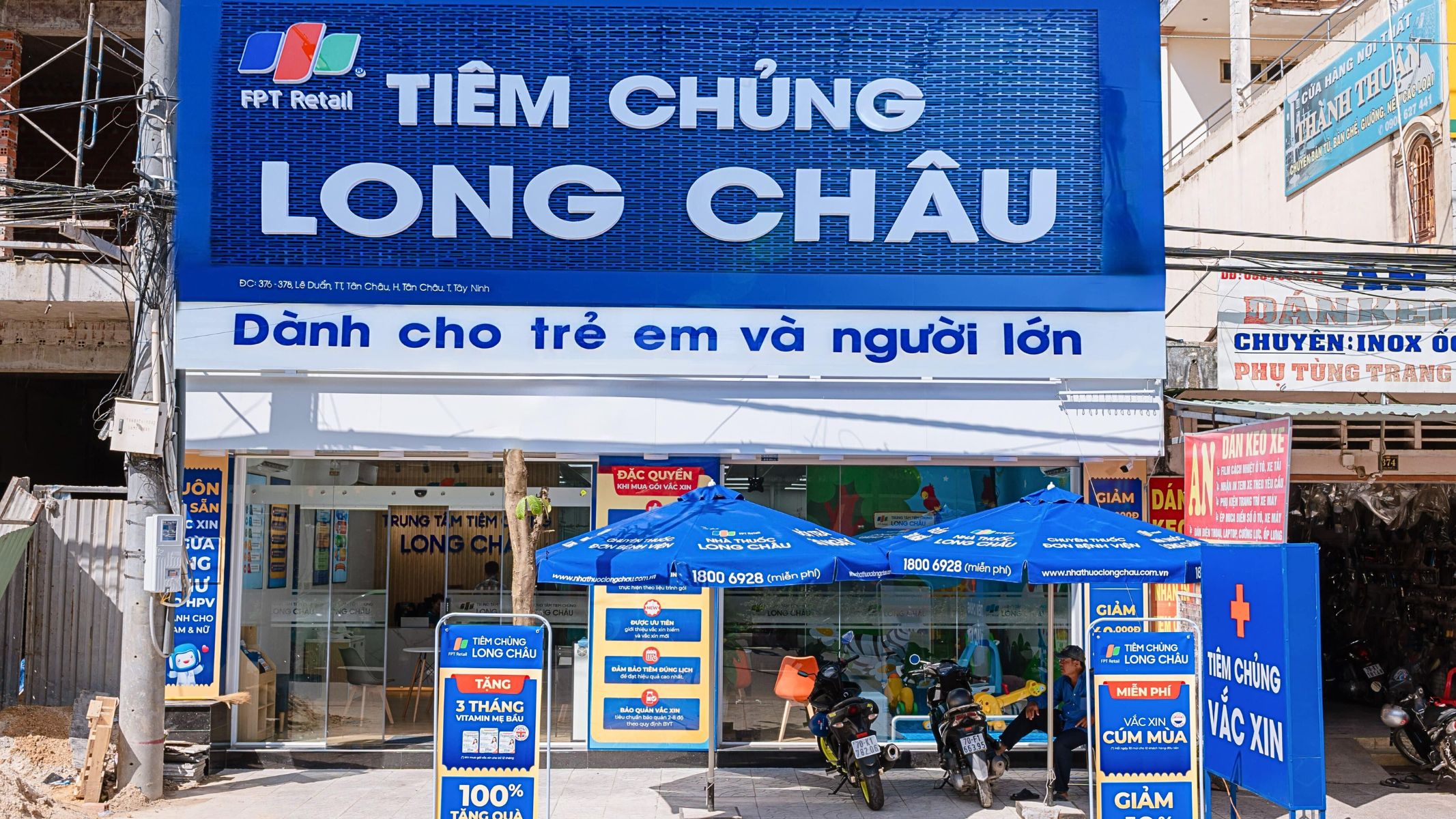 Trung tâm Tiêm chủng Long Châu là một trong những địa chỉ tiêm vắc xin sốt xuất huyết ở Tây Ninh uy tín