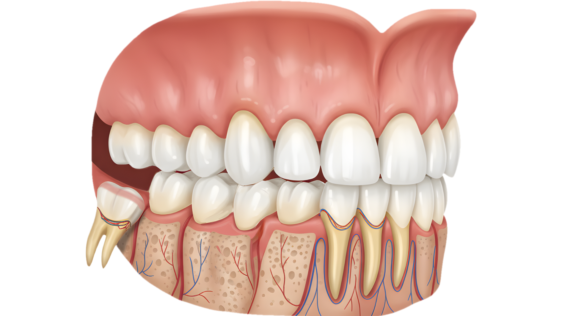 Độ tuổi hết mọc răng khôn tùy thuộc vào mỗi người