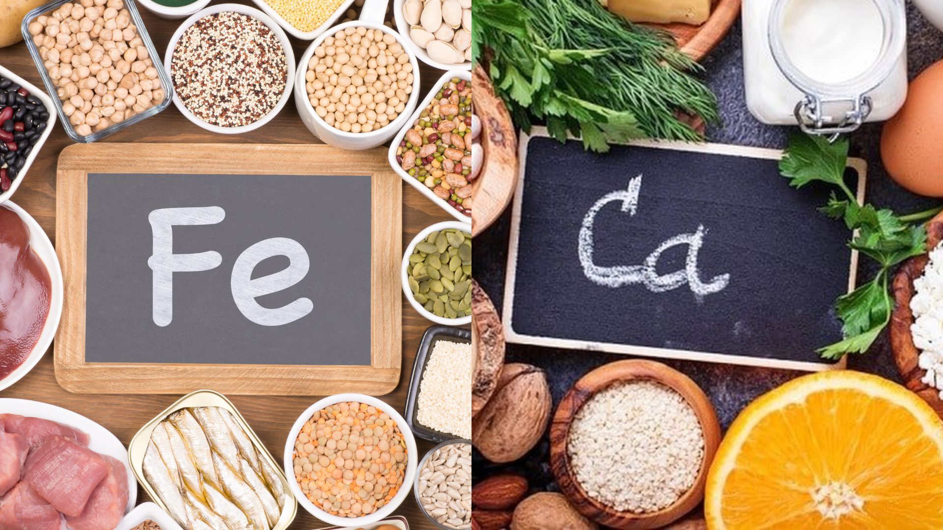 Mẹ bầu nên bổ sung thực phẩm giàu sắt và canxi trong thai kỳ