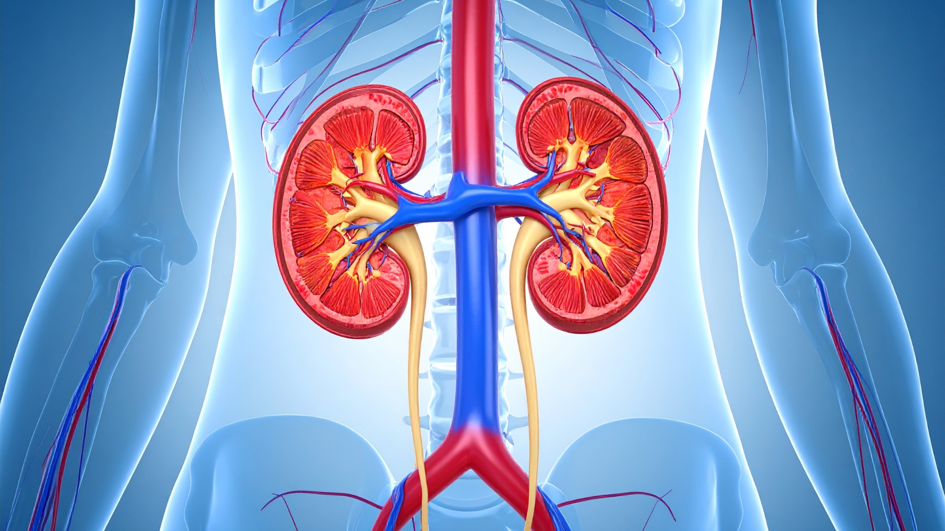 Hệ thống phân nhánh ngoài và trong thận giúp máu được phân phối đồng đều khắp thận, đảm bảo duy trì hoạt động lọc máu
