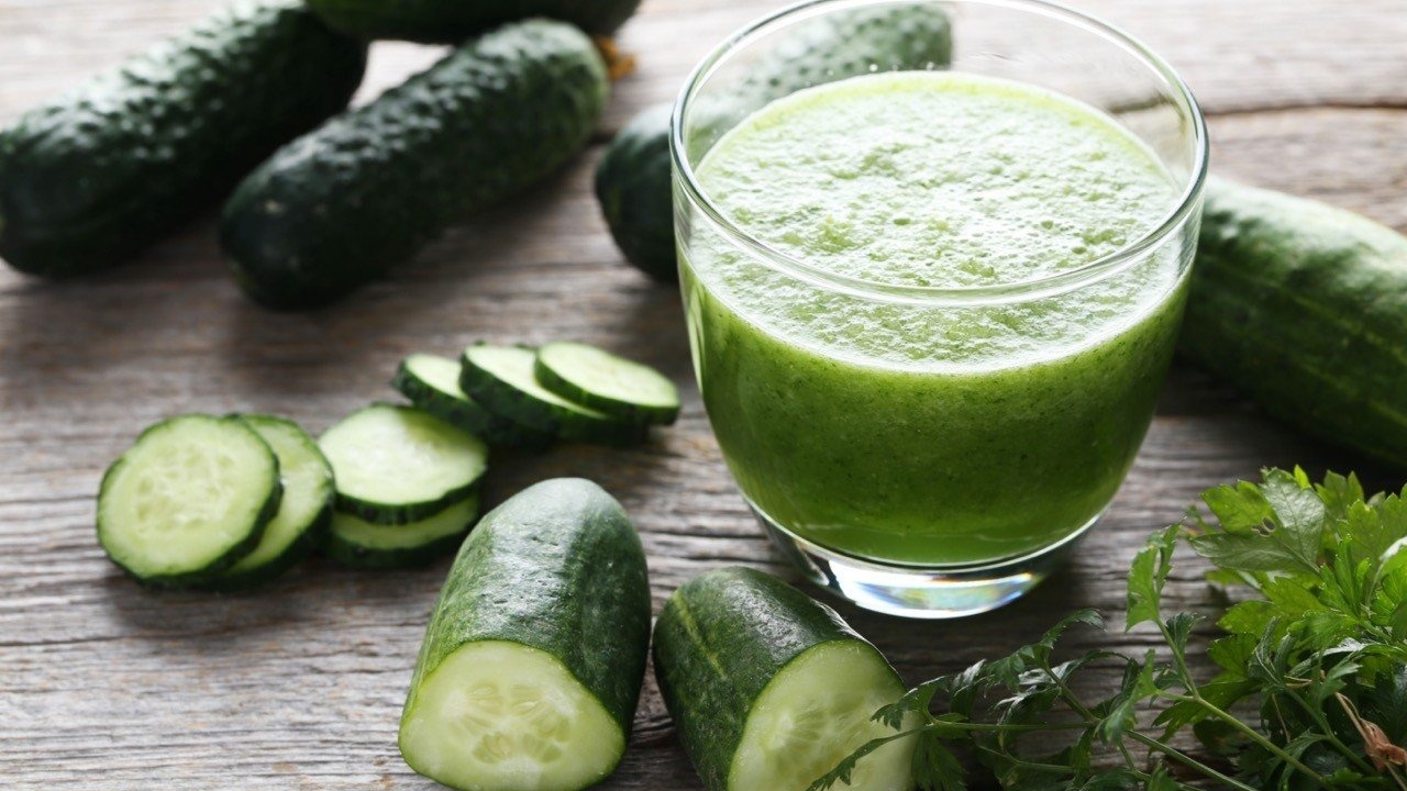 Nước ép dưa chuột có tác dụng làm sạch khoang miệng, khử mùi hôi