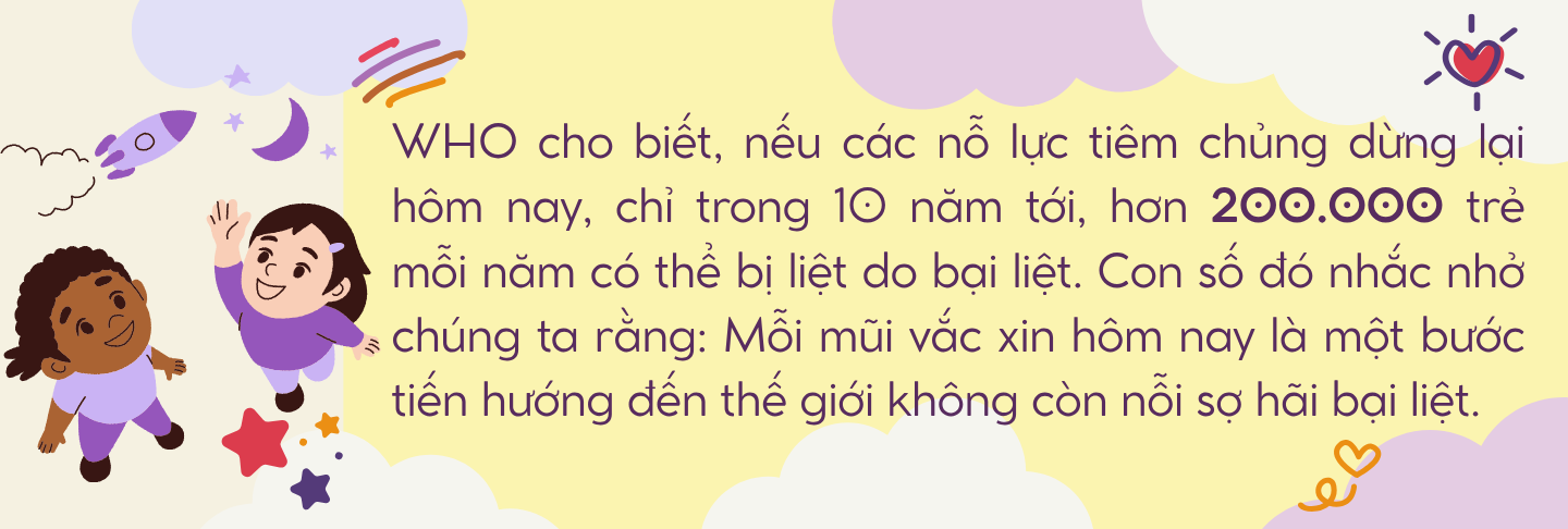 End Polio: Every Child, Every Vaccine, Everywhere - Vì sao mỗi trẻ đều cần vắc xin bại liệt? 3