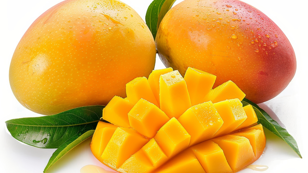 Xoài chín chứa nhiều đường có thể làm tăng gánh nặng chuyển hóa cho gan