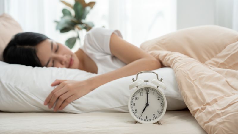 Không gian ngủ lý tưởng và tinh thần thư giãn giúp bạn ngủ sâu và ngủ đủ hơn