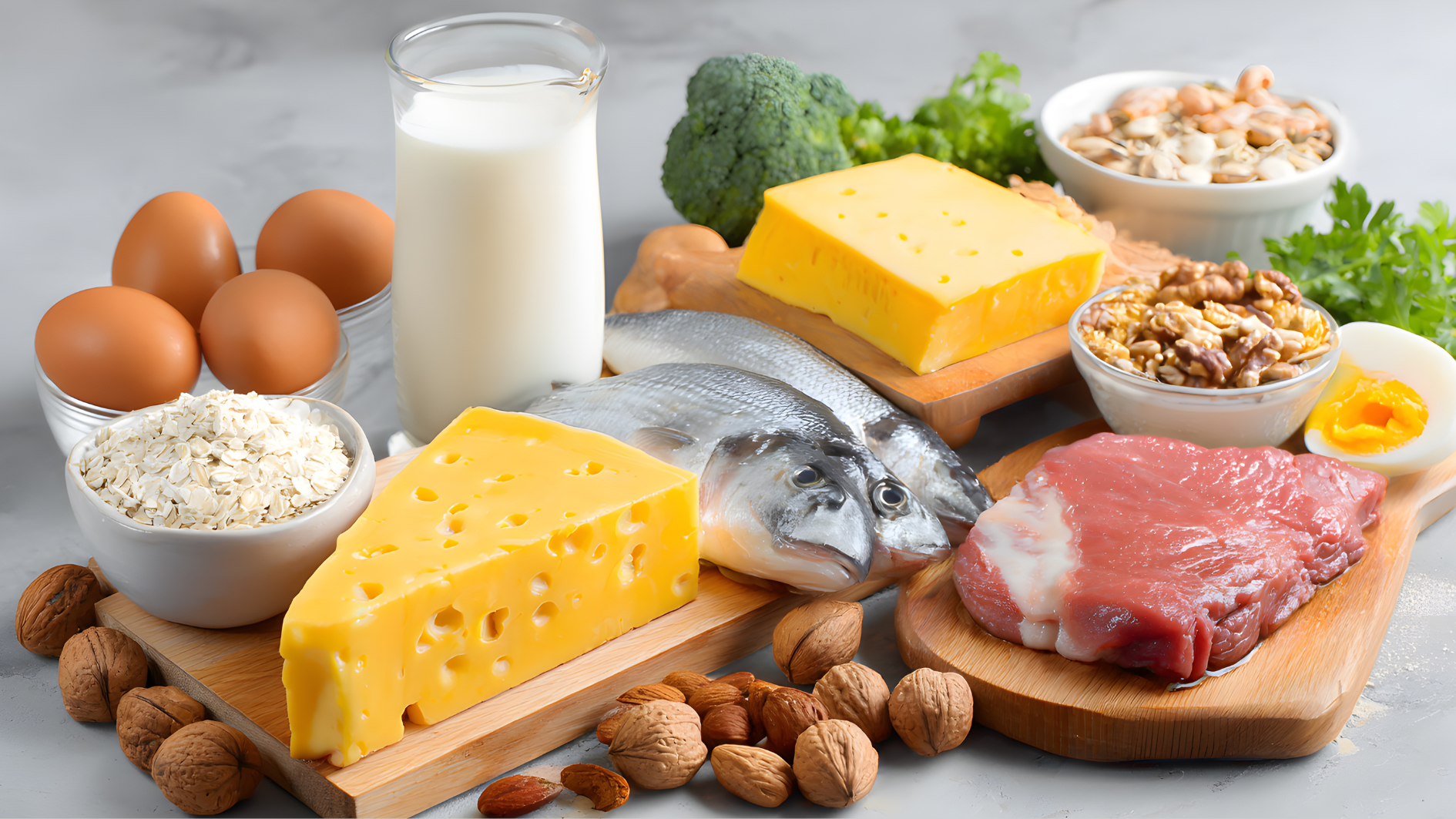 Bổ sung thực phẩm giàu canxi