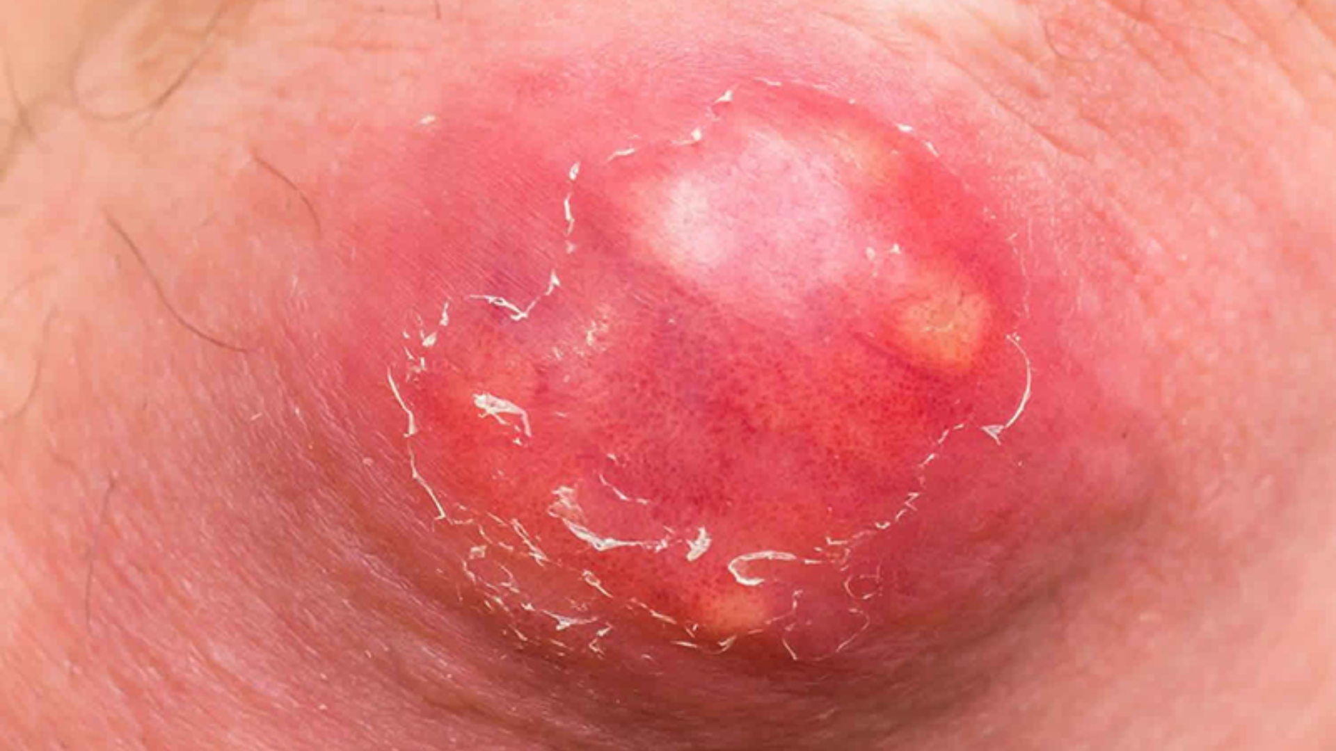 Nếu vẫn còn hiện tượng viêm đỏ hoặc tiết dịch, chảy nước vàng, bạn tuyệt đối không nên nóng lòng muốn tháo ghim ngay lúc này