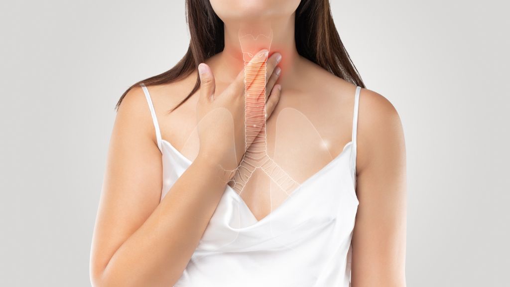 Có nhiều tình trạng bệnh có thể ảnh hưởng đến khí quản