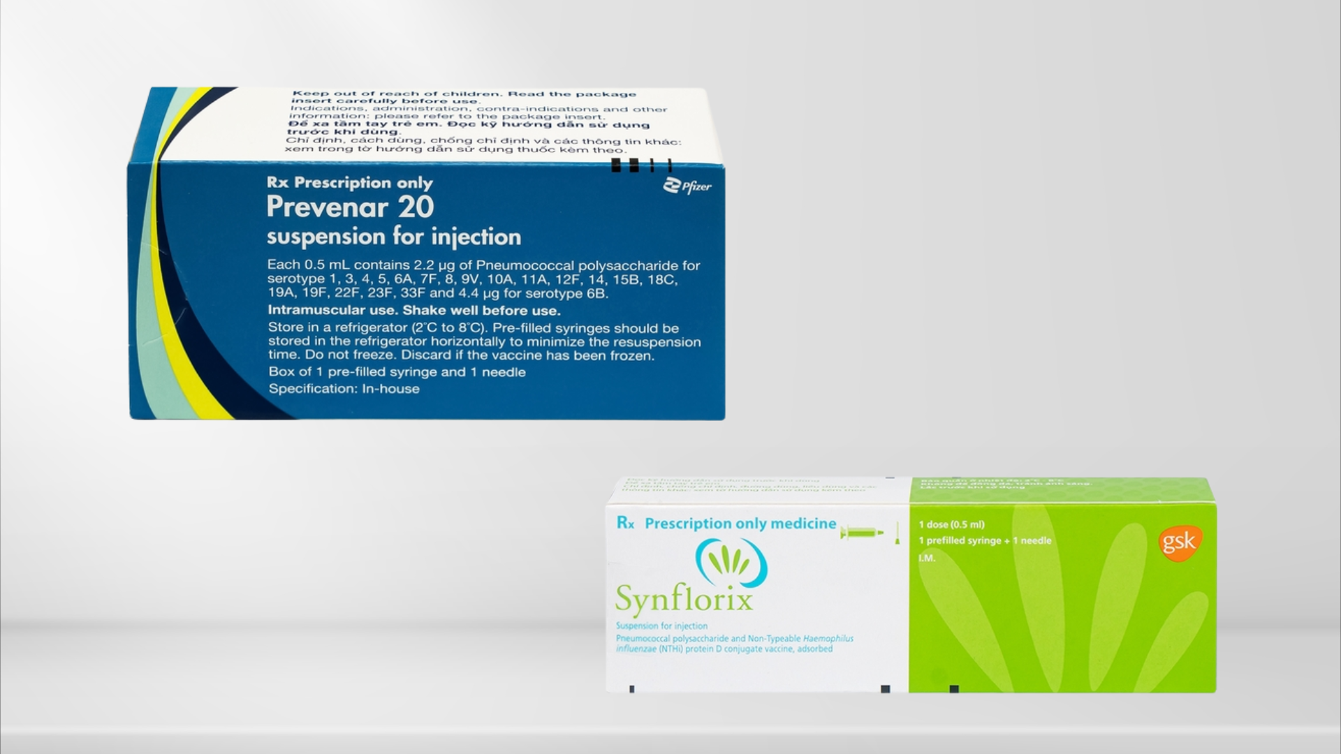 Vắc xin phế cầu của Bỉ, như Synflorix và Prevenar 13, giúp bảo vệ cơ thể trước vi khuẩn Streptococcus pneumoniae