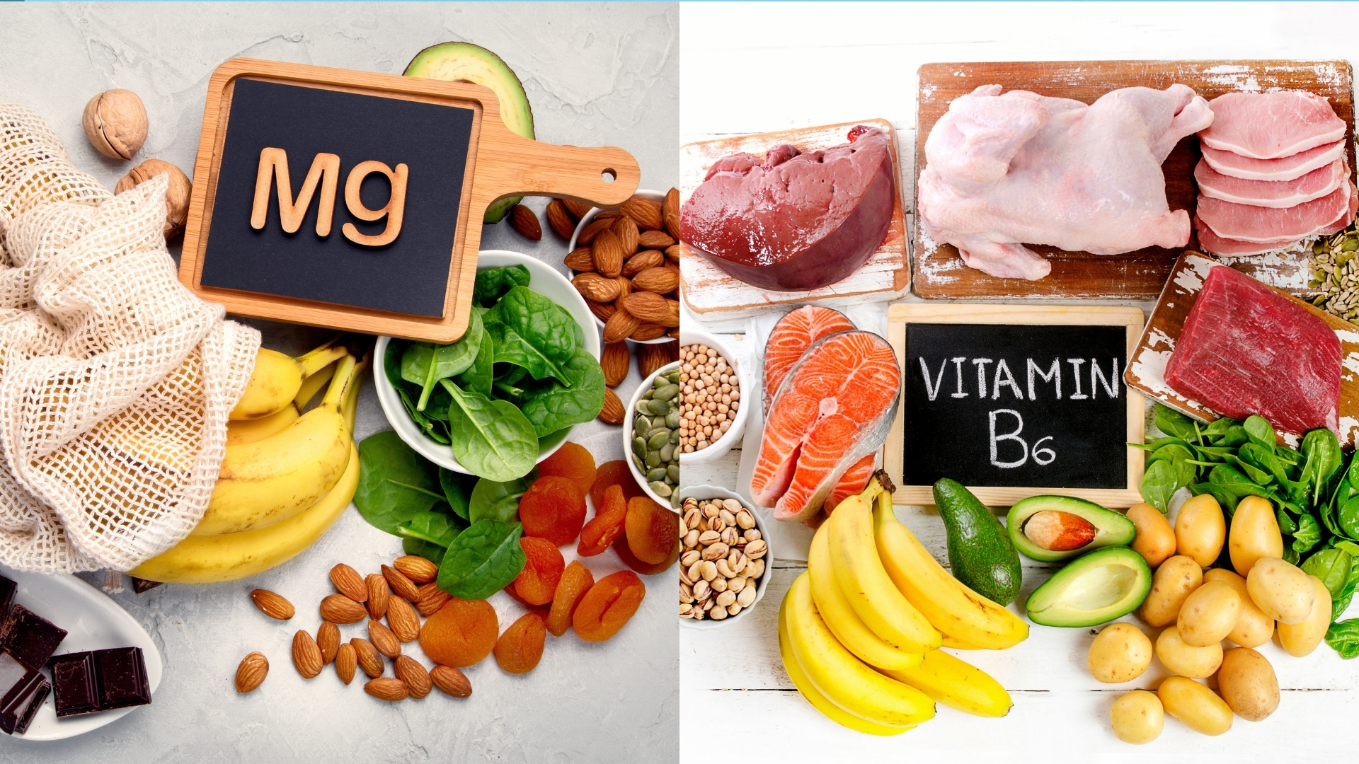 Kết hợp vitamin B6 giúp giúp tăng khả năng hấp thu và tối ưu hóa hiệu quả sinh học của magie trong cơ thể