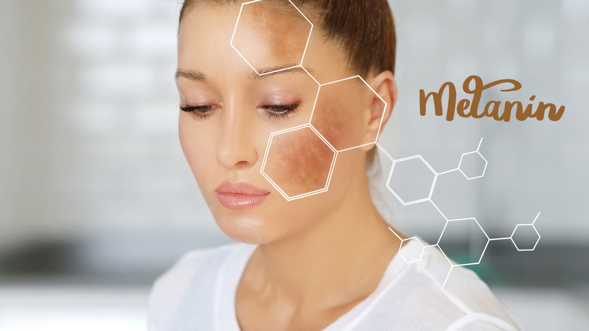 Melanin là một hợp chất polymer được tổng hợp từ axit amin tyrosine