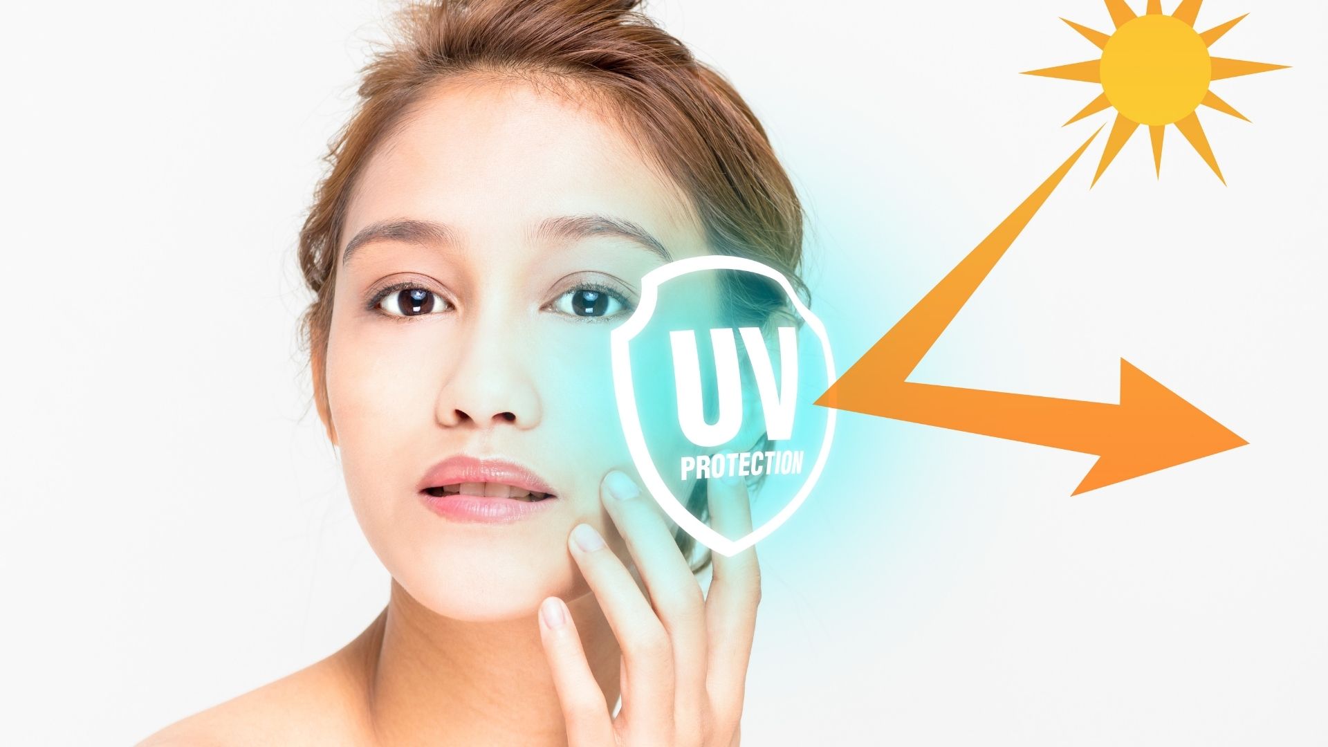 Tia UV từ ánh nắng mặt trời kích thích da sản sinh melanin làm vùng da quanh mắt thâm sạm rõ rệt