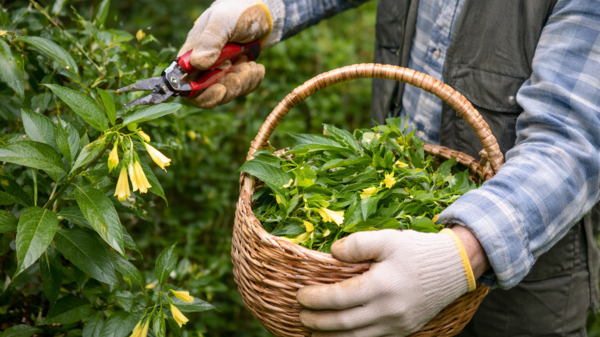Nhầm lẫn lá ngón với cây rừng có thể gây nguy cơ ngộ độc lá ngón
