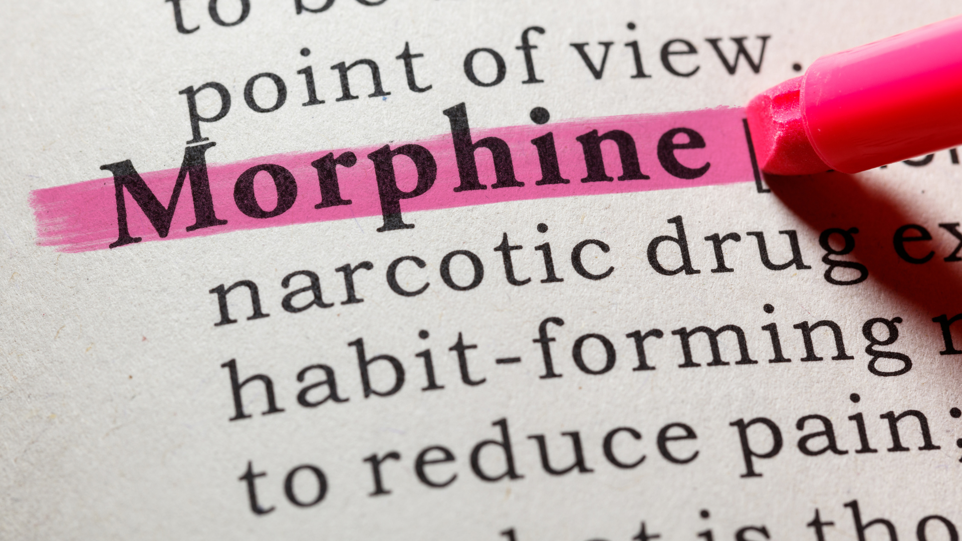 Ngộ độc morphine có thể xảy ra khi sử dụng thuốc quá liều