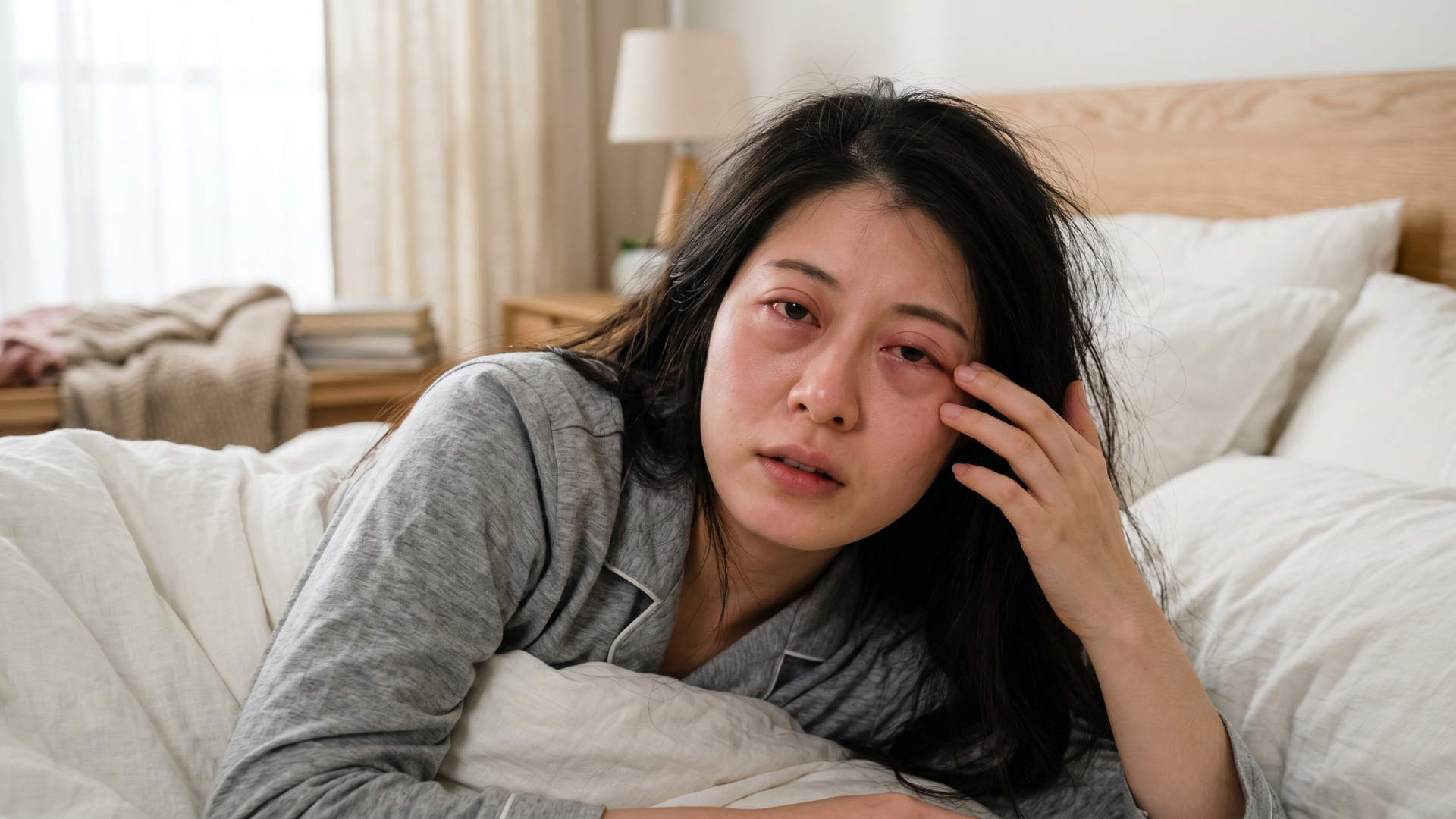 Nguyên nhân khiến ngủ dậy mắt bị sưng