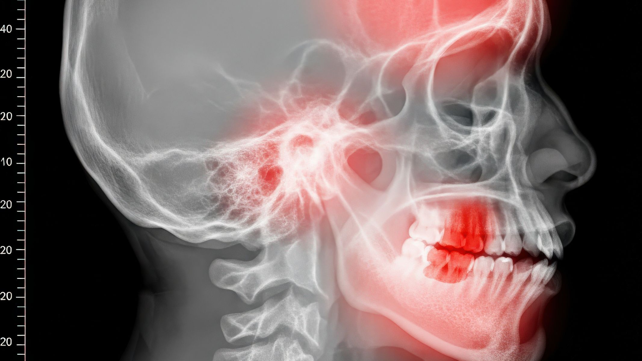 Triệu chứng quan trọng ủa ung thư xương hàm là đau vùng hàm mặt kéo dài, không thuyên giảm