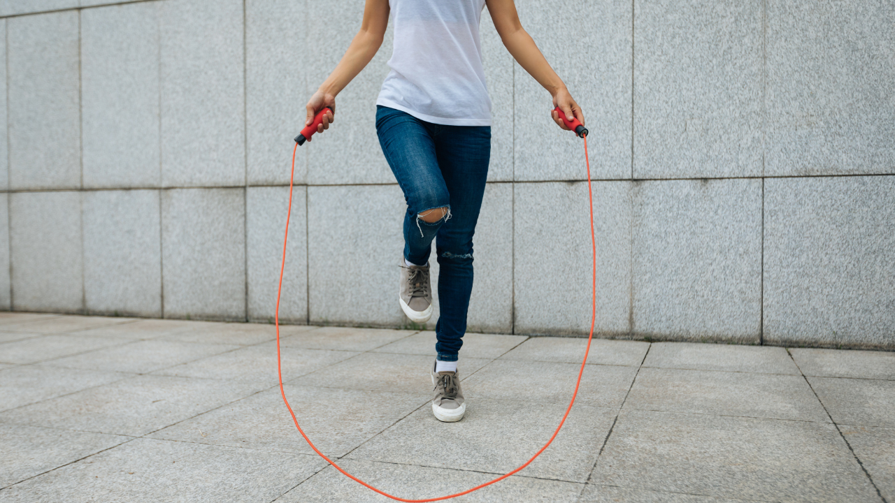 Nhảy dây giúp đốt calo hiệu quả