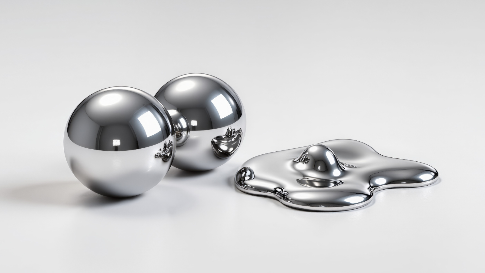 Ánh sáng sẽ làm các hạt thủy ngân dễ nhìn thấy hơn