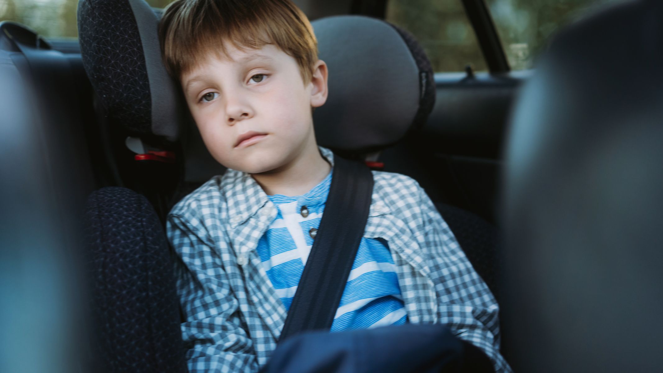 Bạn nên bắt đầu bằng các chuyến đi ngắn bằng ô tô, sau đó tăng dần thời gian ngồi xe để cơ thể thích nghi