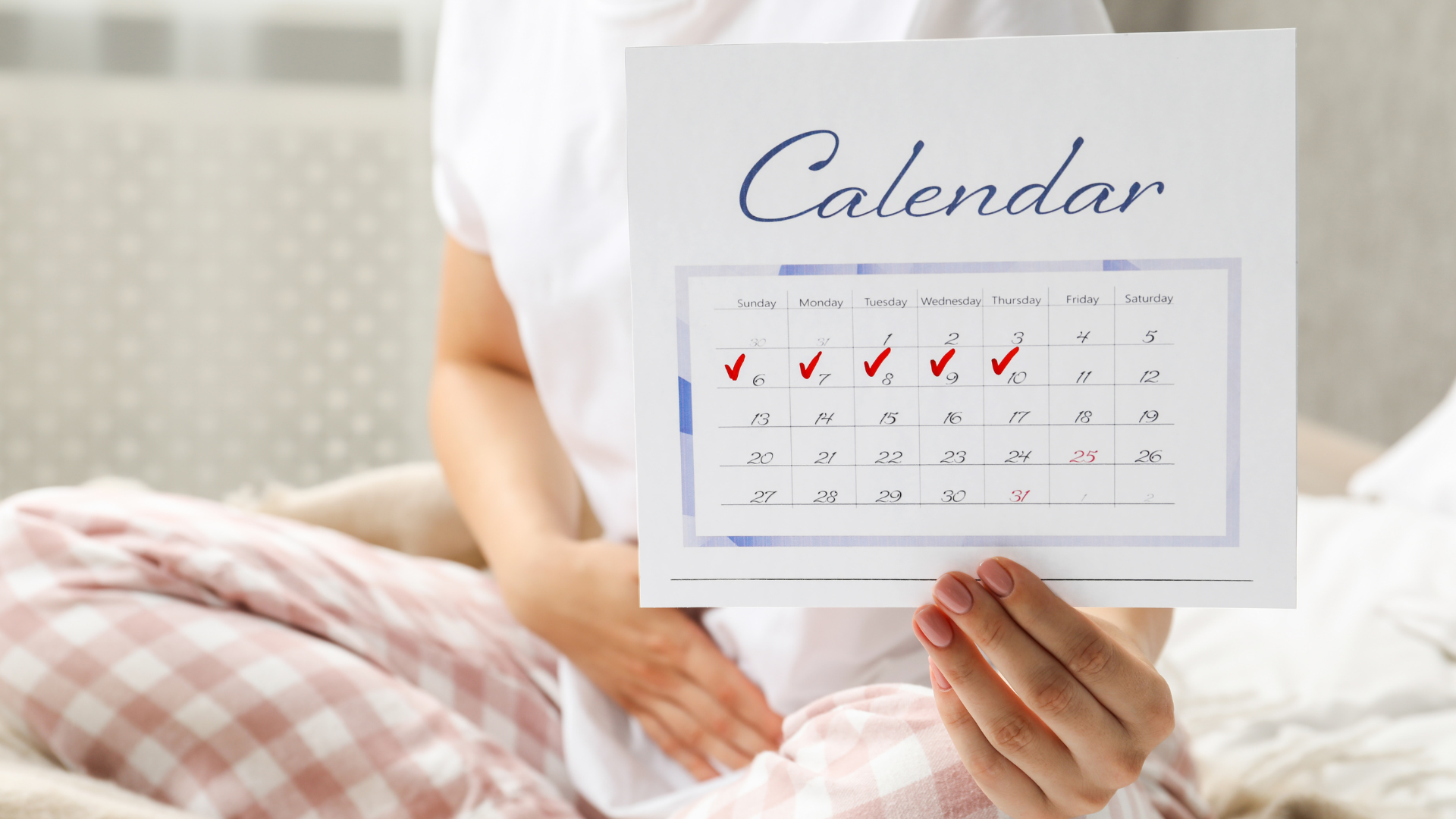 Việc theo dõi kinh nguyệt giúp bạn dễ dàng nhận ra những bất thường sớm