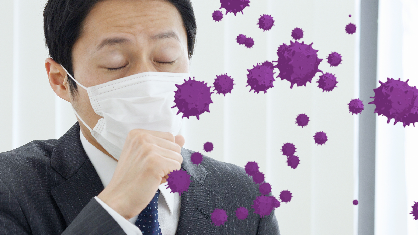 Lây truyền thông qua việc tiếp xúc trực tiếp với các giọt bắn dịch tiết hô hấp