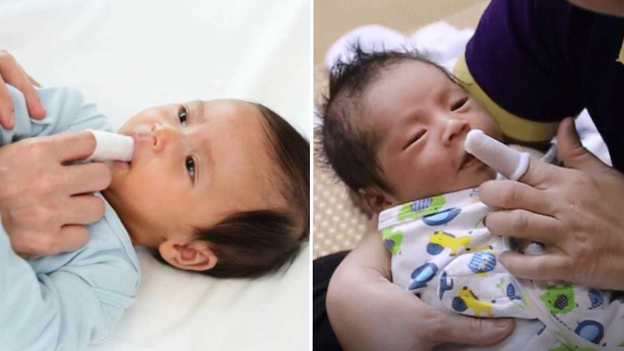 Rơ lưỡi cho trẻ sơ sinh bằng gì tốt và an toàn? Những lưu ý cha mẹ cần biết 1