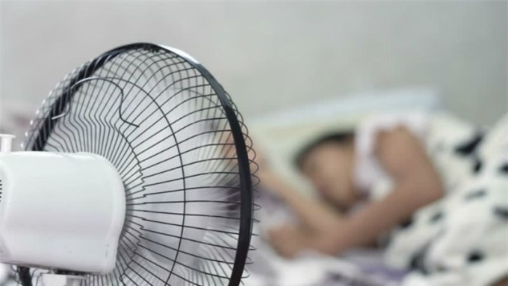 Đừng để quạt thổi thẳng vào người bệnh, hãy hướng quạt vào tường hoặc trần nhà để tạo gió dịu nhẹ