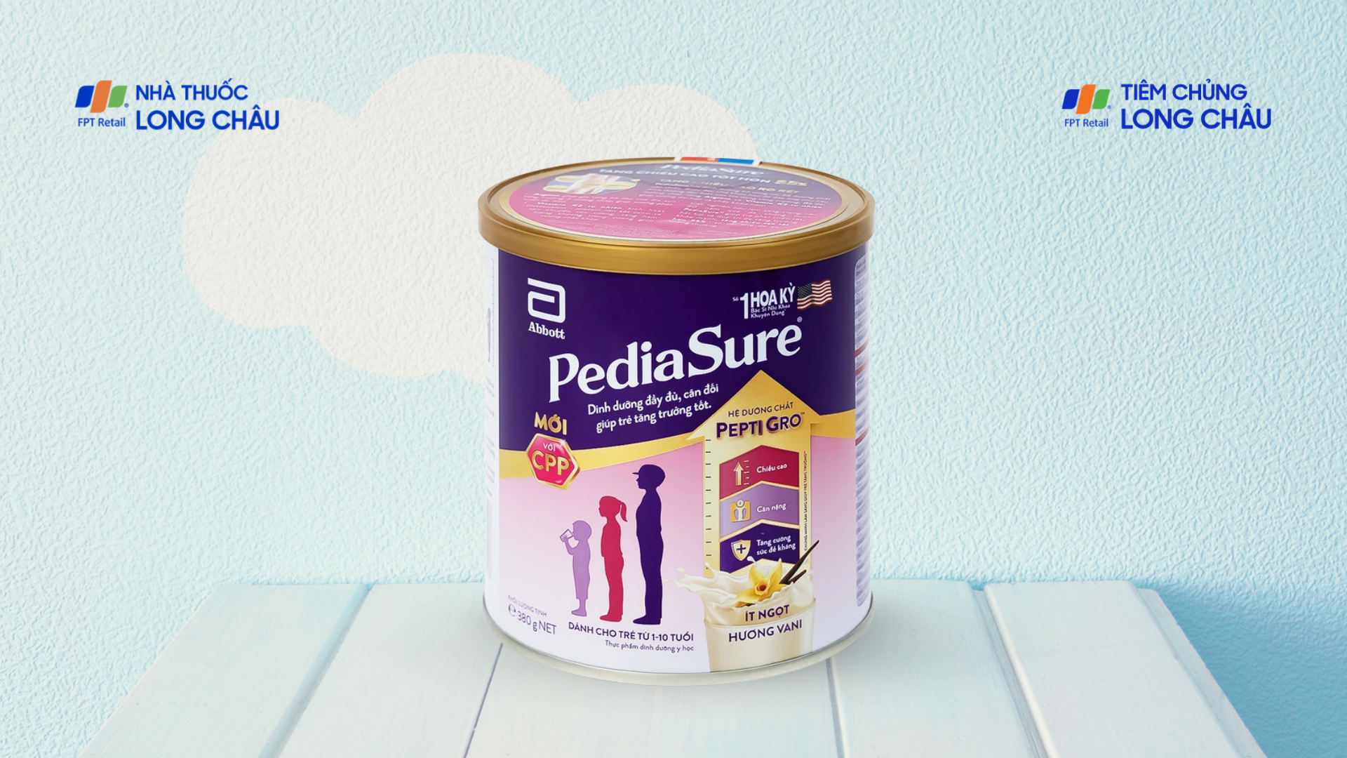 Sữa PediaSure Abbott giúp tăng cường sức đề kháng, hỗ trợ bé phát triển khỏe mạnh