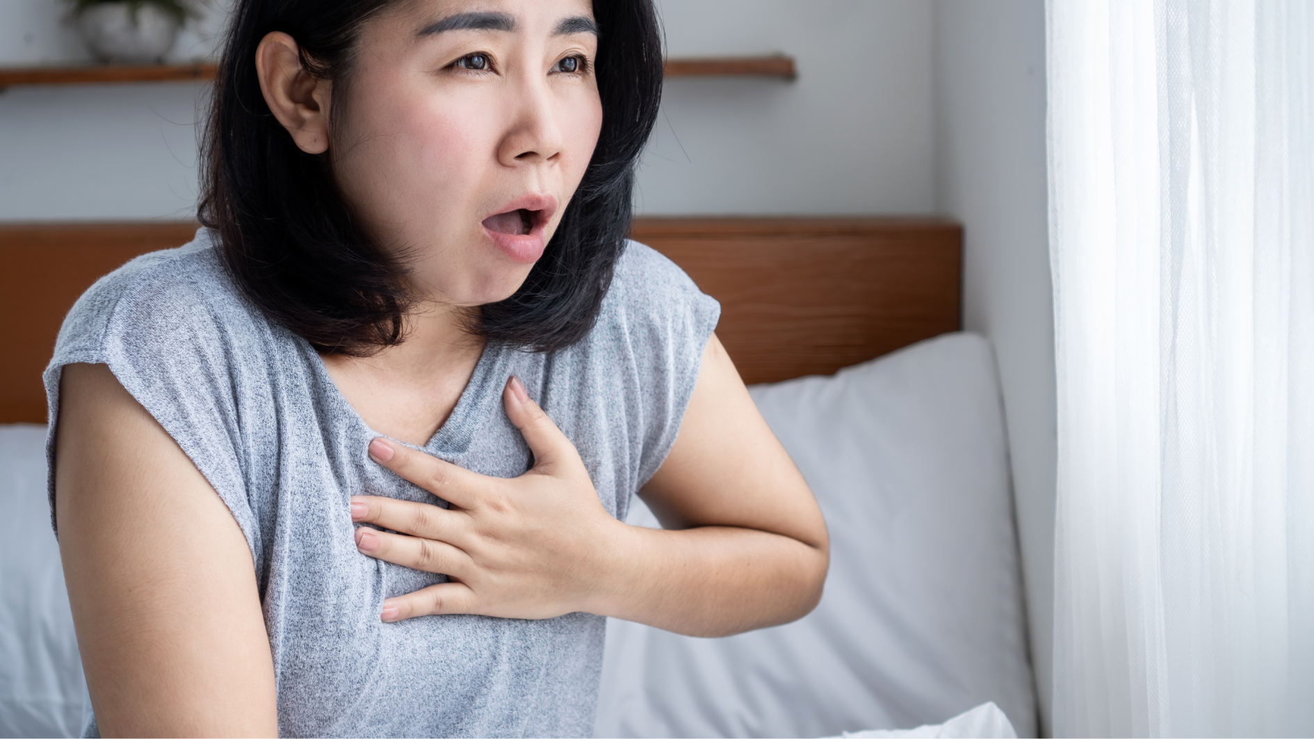 Suy hô hấp khiến người bệnh khó thở